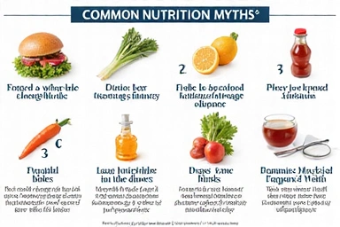 Imagen de mitos de la nutrición